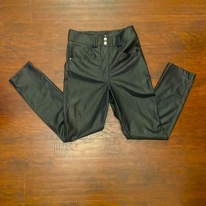 H&M Faux Leather Pants